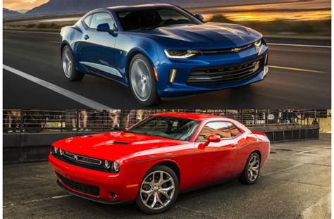 Chevrolet Camaro vs. Dodge Challenger: Muscle Car Clash