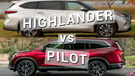 Family-Friendly SUVs: Honda Pilot vs. Toyota Highlander