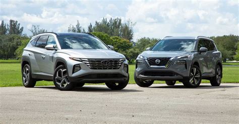 Compact Crossover Clash: Nissan Rogue vs. Hyundai Tucson