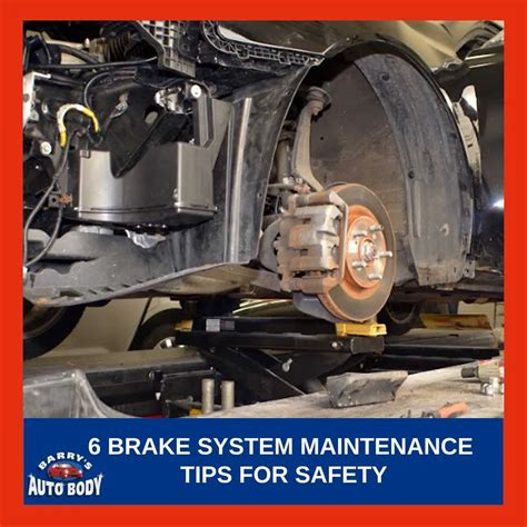 Top Tips for Brake System Maintenance and Safety