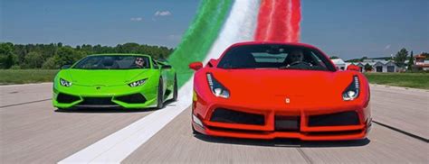 Italian Supercar Showdown: Ferrari vs. Lamborghini Duel