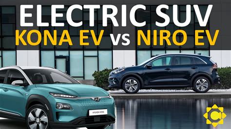 Eco-Conscious Commuting: Hyundai Kona EV vs. Kia Niro