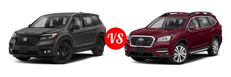 Battle of the Midsize SUVs: Honda Passport vs. Subaru Ascent