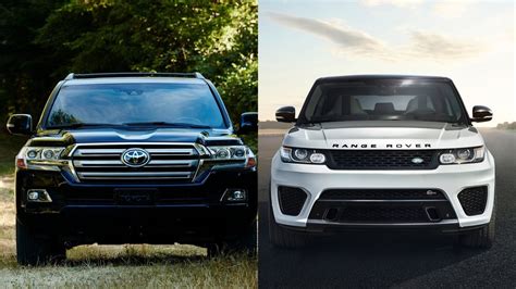 Versatile Off-Roads: Toyota Land Cruiser vs. Range Rover
