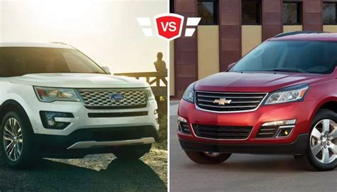 SUV Showdown: Ford Explorer vs. Chevrolet Traverse