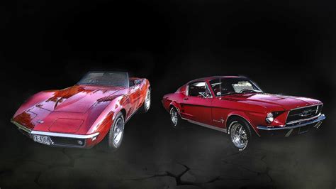 Iconic Revisited: Chevrolet Corvette and Ford Mustang
