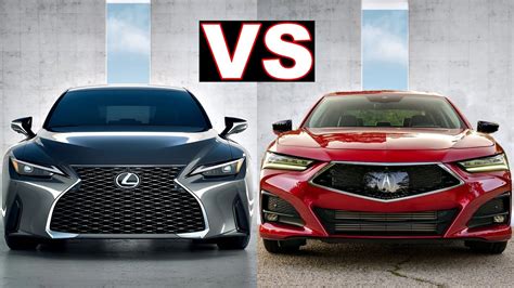 Luxury Sedans Go Head-to-Head: Lexus vs. Acura